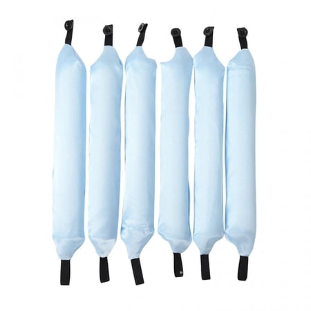 6 Pieces Heatless Curling Rod Headband No Heat Silk Ribbon Curling Rod