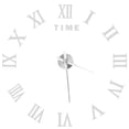 thumbnail image 3 of Modern DIY Large Wall Clock,3D DIY Frameless Large Wall Clock Modern Roman Numerals 3D Mirror Sticker Big Watch Decal 3D Stickers Roman Numerals Wall Clock, 3 of 8