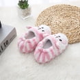 thumbnail image 5 of Csfry Baby Girl's Premium Soft Plush Slippers Cartoon Warm Winter House Shoes, 5 of 12