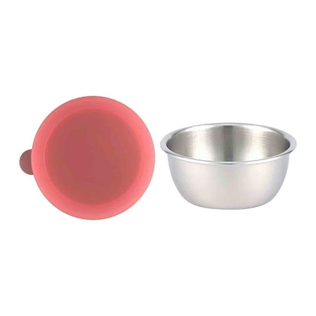 

Kitchen Utensils Set Kitchen Utensil Kitchen Sets Stainless Steel Silicone Cover Dressing Cup Tomato Dressing Seasoning Container Silicone Cover Pink