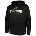 thumbnail image 2 of Men's Colosseum Black Purdue Boilermakers Team Lantern Pullover Hoodie, 2 of 3