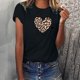 thumbnail image 2 of Camisetas con estampado de letras y cuello redondo de verano para mujer, blusas femeninas cómodas y elegantes, Tops OAVQHLG3B Store  lin121212, 2 of 5
