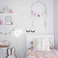 thumbnail image 4 of Coofit 1 Pair Wall Sticker Creative Eyelash Pattern Wall Decor Sticker Wall Art Sticker, 4 of 7