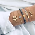 thumbnail image 2 of 5 Pcs Bracelet Charme Assortiment de Perles Décoratives Chaîne Bracelet, 2 of 8