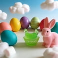 thumbnail image 6 of Rooster Decor Glass Candy Dish with Lid - Vintage Hen on Nest Style Large Snack Bowl, Colorful Pedestal Sweets & Cookie Jar for Home, Kitchen, Office Tabletop Decor(Green), 6 of 6