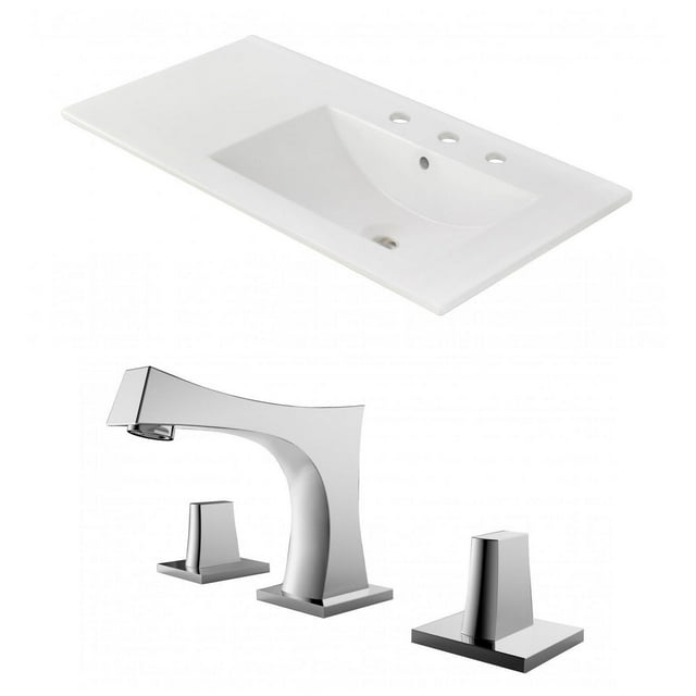 American Imaginations 35.5-in. W Ceramic Top SetAI-22254