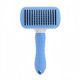 thumbnail image 1 of Cepillo para eliminar el pelo de gatos y perros Cepillo de belleza para gatos y masaje Autolimpiante y suave Fácil de eliminar el subpelo y el pelo, 1 of 1