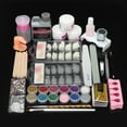 thumbnail image 1 of TFixol 12-Color Glitter Nail Art Kit for Beginners with Nail Tips, Decorations, and Essential Tools for Creative Designs, 1 of 5