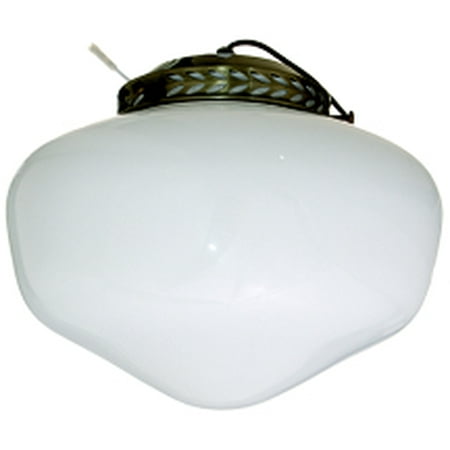 westinghouse lighting schoolhouse light ceiling fan light kit set