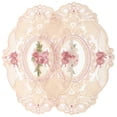 thumbnail image 6 of 2 Pcs Spot Decoration Lace Placemat 23.00X16.00X0.10CM Beige, 6 of 8