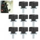 thumbnail image 5 of 24 piezas de techo rígido/cubierta Kit de cierre de extracción rápida Tuerca de tornillo de pulgar apto para Jeep Wrangler YJ TJ JK M8 25mm 95-16 Unbranded 1614200097211, 5 of 7