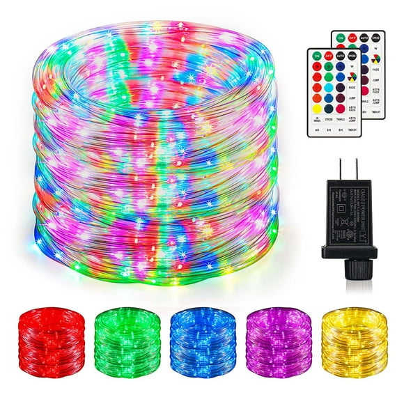 Cadena de luces SURLED 50 m 500 LED 16 colores a prueba de agua