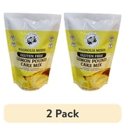 (2 pack) Magnolia Mixes Lemon Gluten-Free Pound Cake Mix, 14 oz Bag