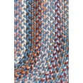 thumbnail image 2 of Blue Rug Braided Textured Room-Sized 10' X 13' Casual Reversible Thick Wool Carpet, 2 of 2