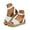 White, variant on Women's Platform Espadrilles Casual Ankle Strap Wedge Sandals Comfortable Dressy Summer Shoes