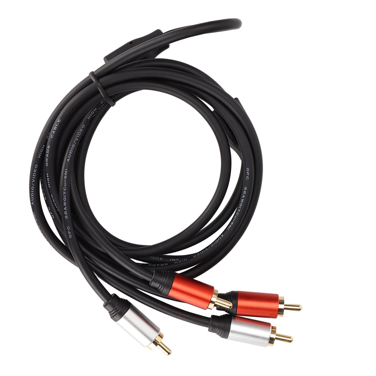 Cable, 2 To 2 HiFi Stereo Subwoofer Cable, Compatible For , For PS3