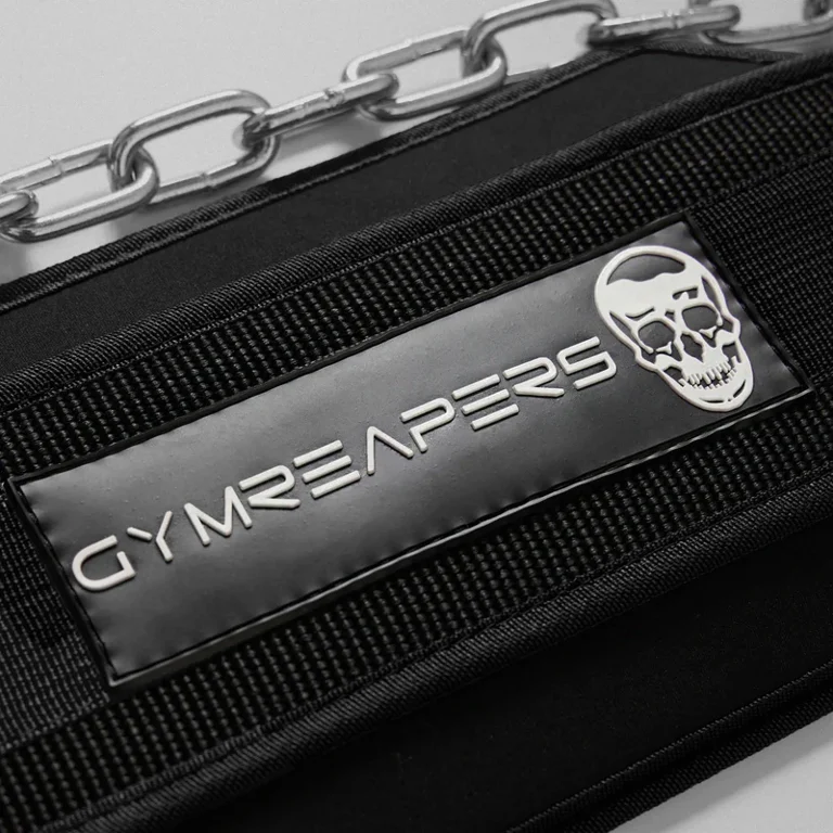 Gymreapers Dip Belt With Heavy Duty Steel Chain, Black photo 4