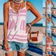 thumbnail image 2 of Camiseta con hombros descubiertos para Mujer, Ropa Sexy de moda, color blanco y rosa, 2021, 2 of 5