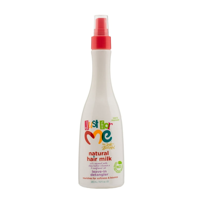 JUST FOR ME Natural Hair Milk Leave-In Detangler (10oz) JUST FOR ME Natural Hair Milk Leave-In Detangler (10oz)