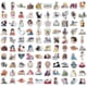 thumbnail image 2 of 100 PCS Cute Anime Stickers, Kawaii Studio Stickers Waterproof Vinyl Stickers for Laptop Guitar Water Bottle Luggage Bike, 2 of 4