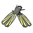 thumbnail image 1 of Mantenga el buceo FN-612 Buceo Flipper Hombres Mujeres Flexibles PROPECTIONAL DIVER FLIPPERS Subacuático Shoe Shoe Watersports Equipment Amarillo S / M kenally OD002589-05B, 1 of 5