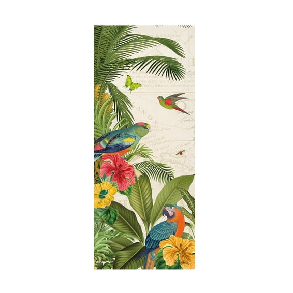 Trademark Fine Art 'Parrot Paradise VI' Canvas Art by Katie Pertiet