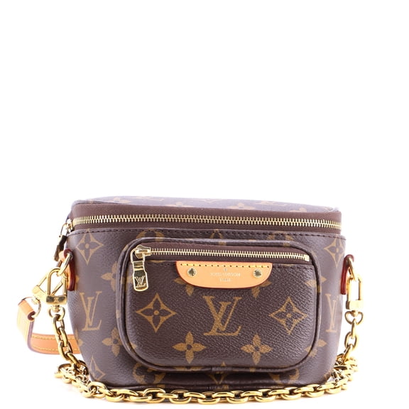 Pre-Owned Bum Bag Monogram Canvas Mini By Rebag