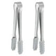 thumbnail image 1 of 2 pinzas para cubitos de hielo, resistentes, de acero inoxidable, para recoger galletas., 1 of 5