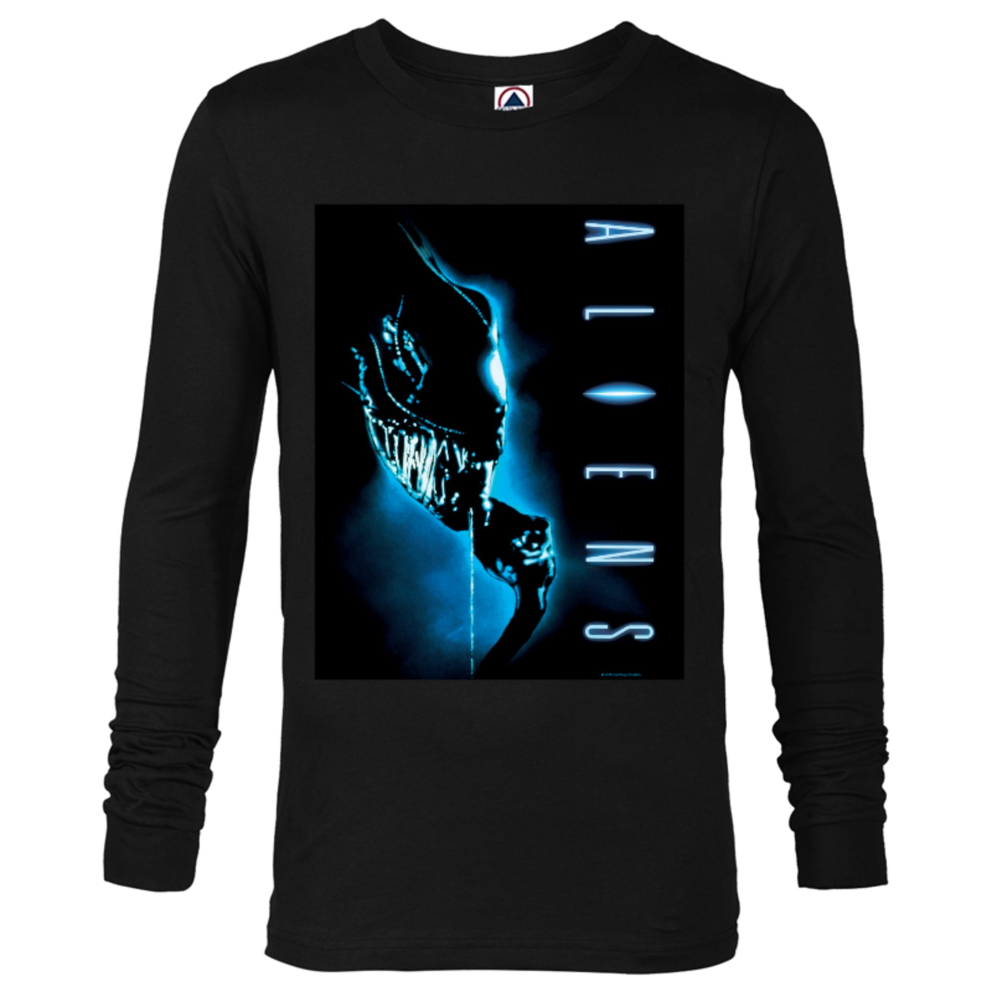 forvisning jeg læser en bog investering Aliens Xenomorph Retro Movie Poster - Long Sleeve T-Shirt for Men -  Customized-Black - Walmart.com