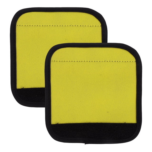 2pcs Nonskid Grip Pads Weightlifting Polyester Mat Barbell Dumbbell Grip Mat Training Protection Pad
