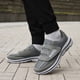 thumbnail image 5 of Zapatos Ortopédicos Deslizados Diabéticos Sin Deslizamiento para Pies Hinchados (gris 46), 5 of 9