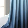 thumbnail image 2 of Extra Long Shower Curtain, Blue Ombre Fabric Shower Curtains for Bathroom, Modern Waterproof Bathroom Curtains 70"W x 72"L (Pack of 1), 2 of 6