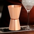thumbnail image 1 of Alcohol Measuring Cup, 30/45ml Rose Golden Colour Durable Easy To Use Cocktail Jigger, Wide Application For Cocktail Tools Bartender Accessories, 1 of 8