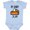 AE-Light Blue, variant on Pi Day 3.14 Boys or Girls Baby Bodysuit