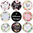 thumbnail image 4 of SPRING PARK 500Pcs Thank You Stickers Roll, Floral Thank You Lables Stickers for Business,Greeting Cards,Gift Wraps,Flower Bouquets Decoration, 4 of 7