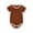 Brown, variant on Baby Onesies Girls Soft Ribbed Romper Breathable Casual Baby Rompers Girl Blue 9-12 Months
