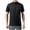 Black, variant on XuJwPNcy Workout Shirts for Men Casual Golf Shirt Short Sleeve Quarter Zip Pullover Quick Dry Athletic Gym Shirts