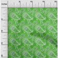 thumbnail image 2 of oneOone Viscose Chiffon Light Green Fabric Paisleys Sewing Material Print Fabric By The Yard 42 Inch Wide, 2 of 6