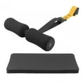 thumbnail image 3 of LOVIVER Ischio-Jambiers--Sangle pour Porte Lit Exercice--Abdominaux Jambe avec Genouillères Sangle Réglable Jaune, 3 of 7