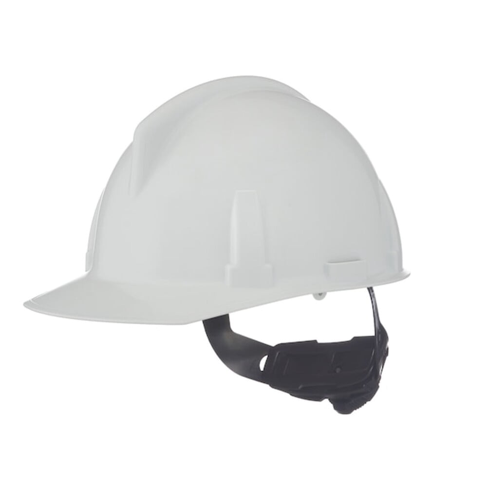 Msa Safety Hard Hat,Type 1, Class E,Ratchet,White 475385