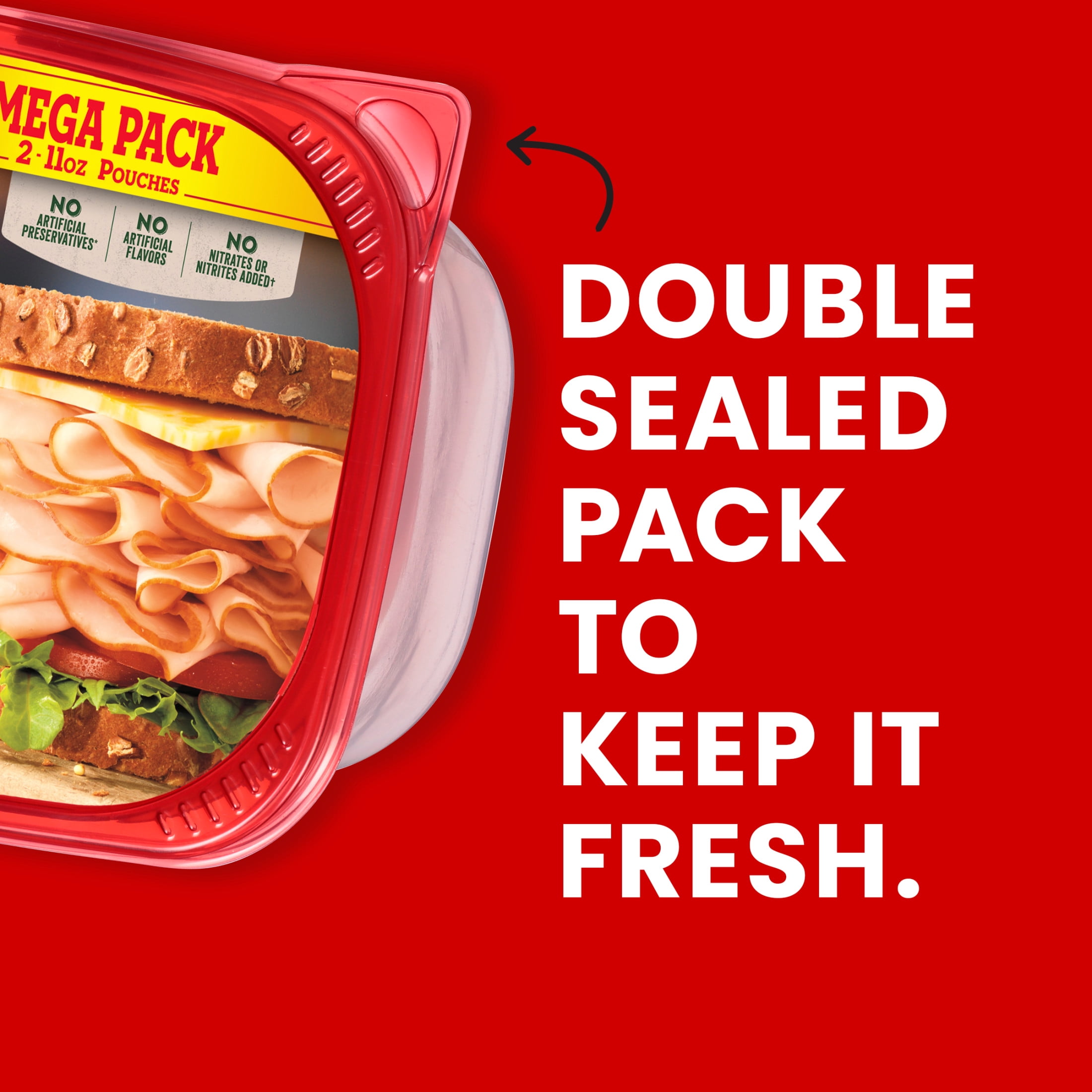 Hillshire Farm Ultra Thin Sliced Oven Roasted Turkey Breast Lunchmeat, 22 oz Plastic Tub, Refrigerated