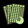 thumbnail image 6 of LABSERRON Dot Stickers Moon Shape Glow In The Dark Decals 3Pcs 7.9x4.7in, 6 of 8