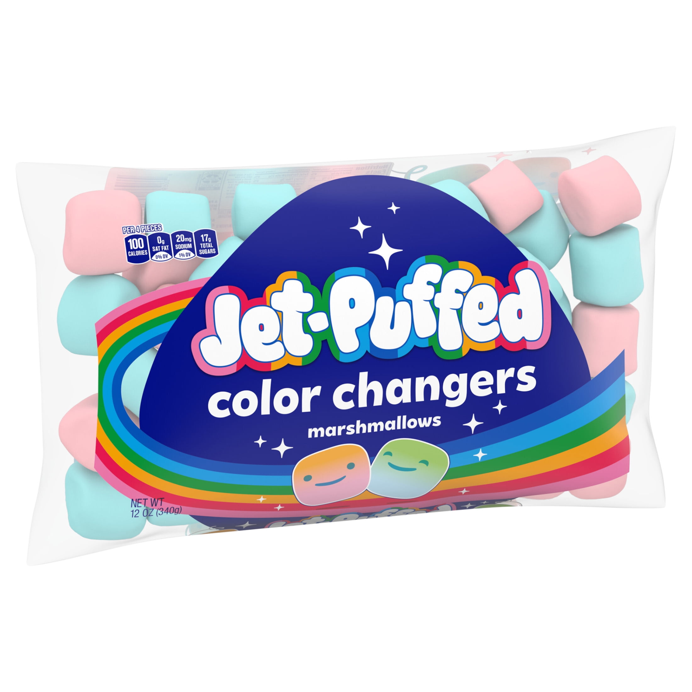 Jet-Puffed Color Changing Marshmallows, 12 oz Bag - Walmart.com