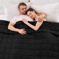 thumbnail image 1 of Weighted Blanket for Adults (20 lbs, 60” x 80”, Grey) Cooling Heavy Blanket for Sleeping Perfect for 190-210 lbs, Queen Size Breathable Blanket with Premium Glass Bead,Machine Washable, 1 of 13