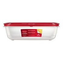 Rubbermaid 41.5-Cup EasyStore Rectangle Container, Food Storage Container, Food Storage Container with Lids, Designed to Help with Pantry Storage and Everyday Organization