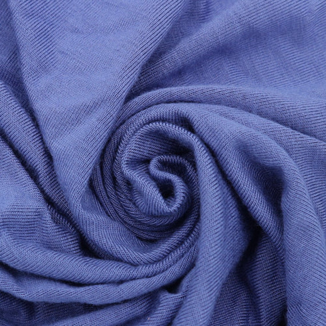 FREE SHIPPING!!! Denim B Rayon Spandex Jersey Knit Fabric by the Yard