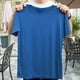 thumbnail image 5 of pstuiky camiseta de hombre, Camisa informal lisa de moda para hombre, cuello redondo, manga corta camisetas de hombre xxl, 5 of 5
