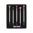 thumbnail image 3 of Juego de 5 mini destornilladores de precisión, herramienta de reparación profesional, kit de destornilladores para reparación de relojes electrónicos Estilo D, 3 of 10