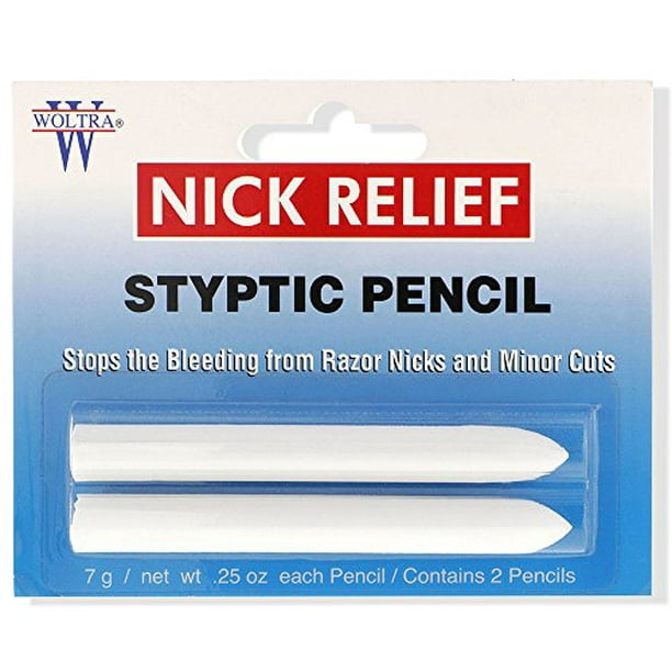 Clubman Woltra Styptic Pencil Small Twin Pack, Each 0.25 oz, 3 Pack