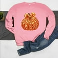 thumbnail image 6 of Sakmal Pumpkin Women Sweatshirts Lightweight Pink Oversized Halloween Sweatshirts Soft Fall Fashion Tops, 6 of 6